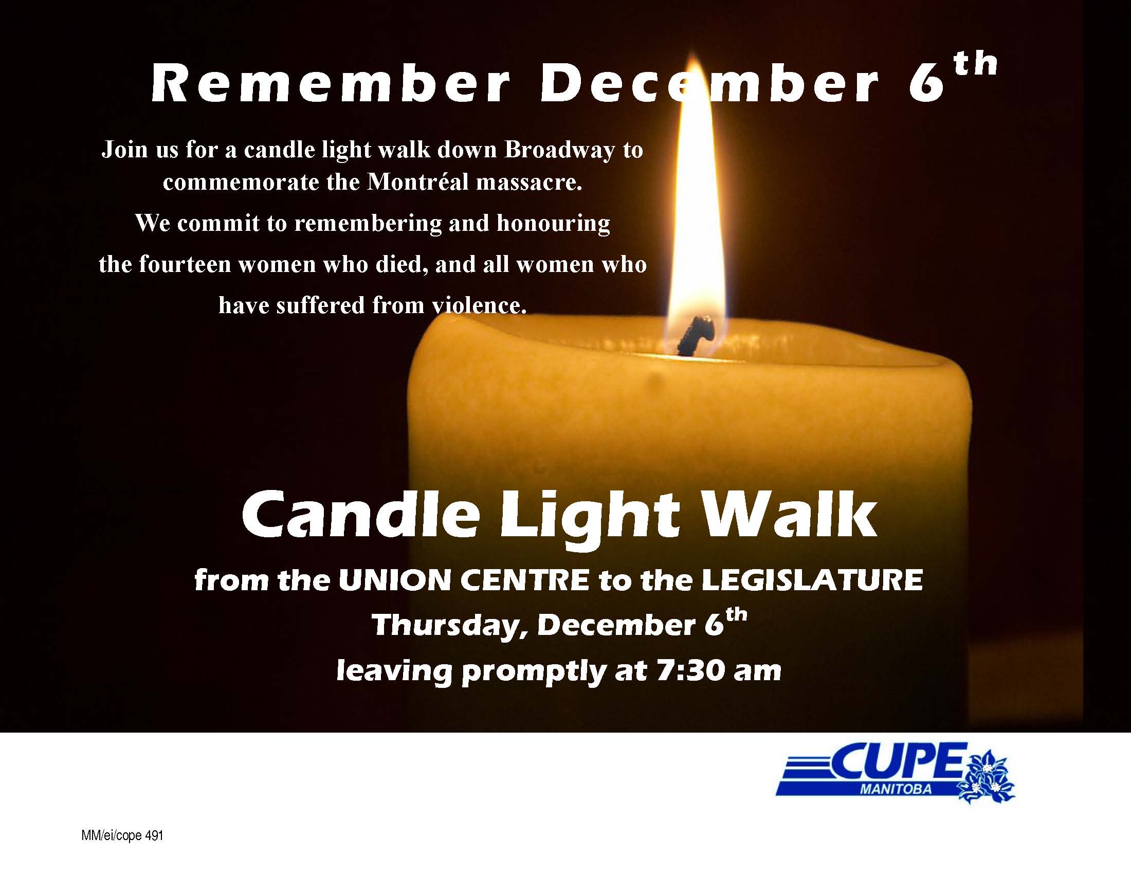 candle walk