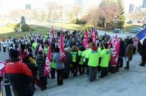 Long term care rally, October 2013