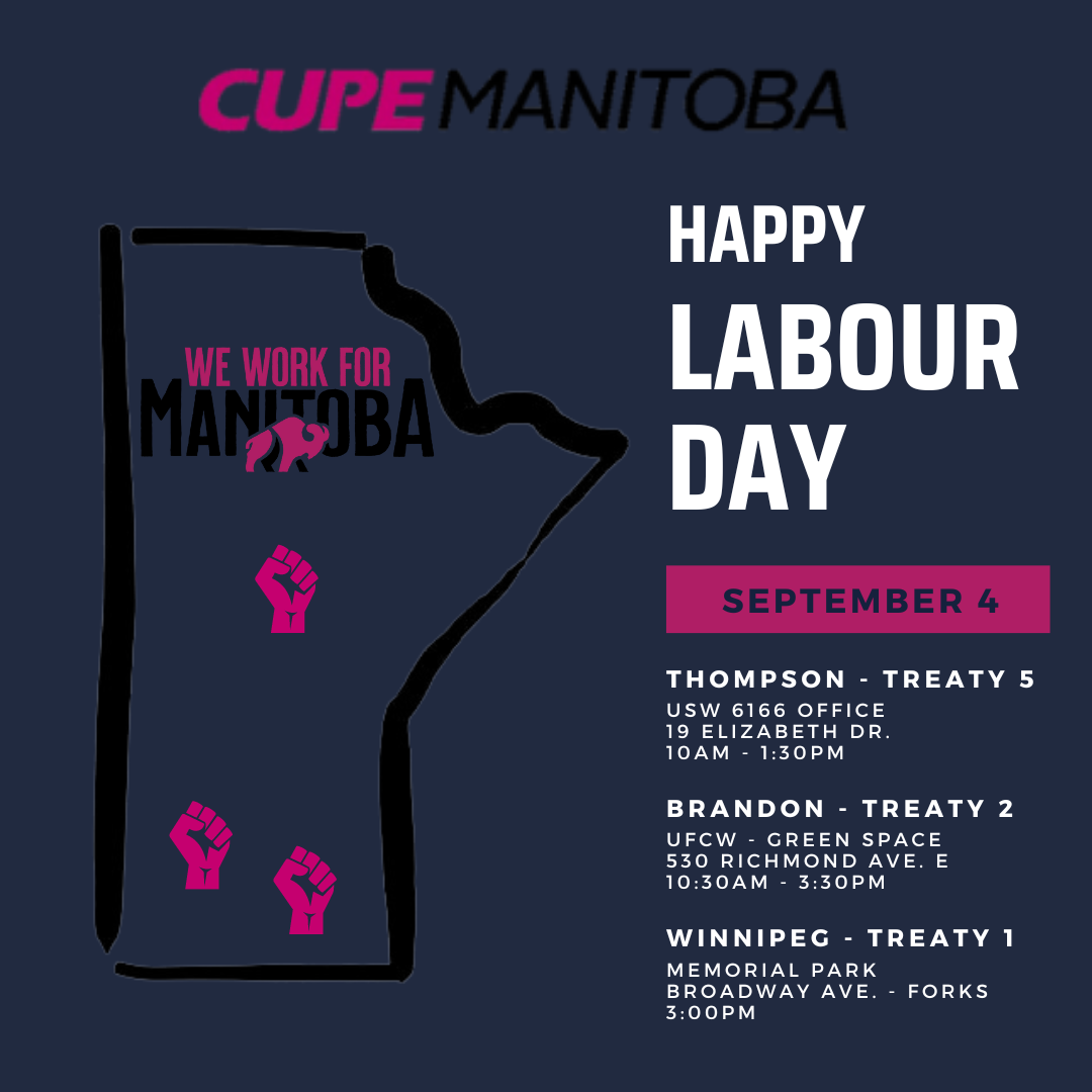 Labour Day In Manitoba Cupe Mb 2023 - Cupe Manitoba