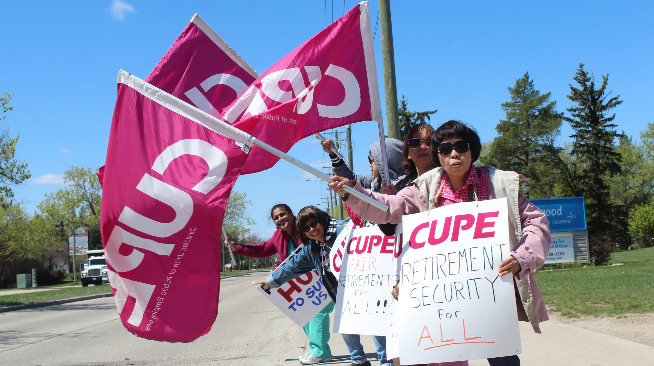 "Charleswood Care Centre Employees Hold Info Pickets" thumbnail