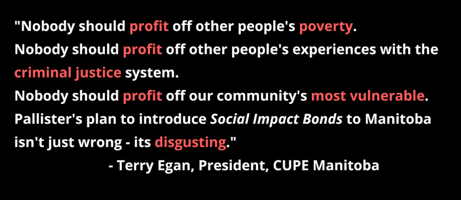 "Social Impact Bonds wrong direction for Manitoba’s social services &#8211; CUPE" thumbnail
