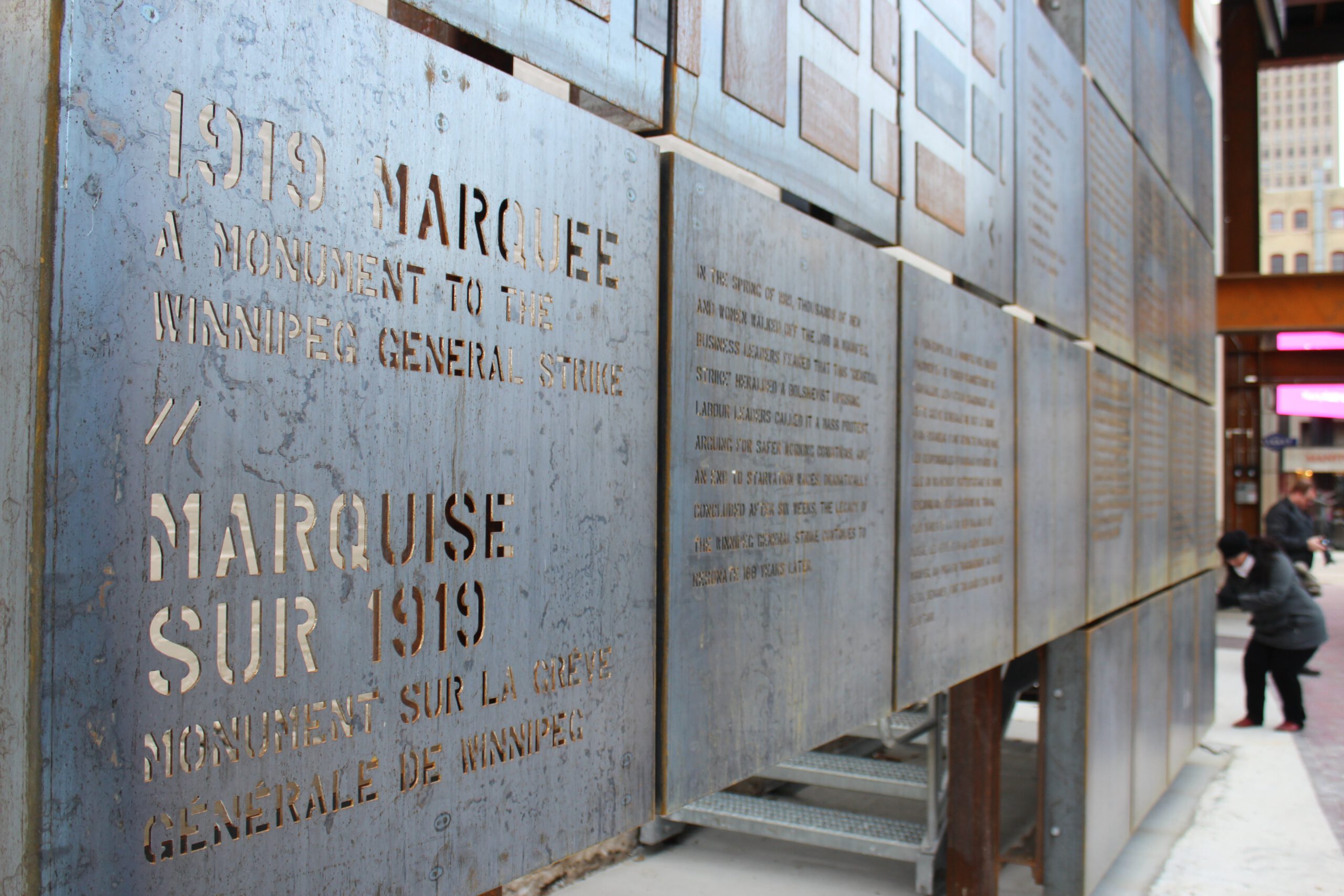 "1919 Winnipeg General Strike Monument Unveiled" thumbnail