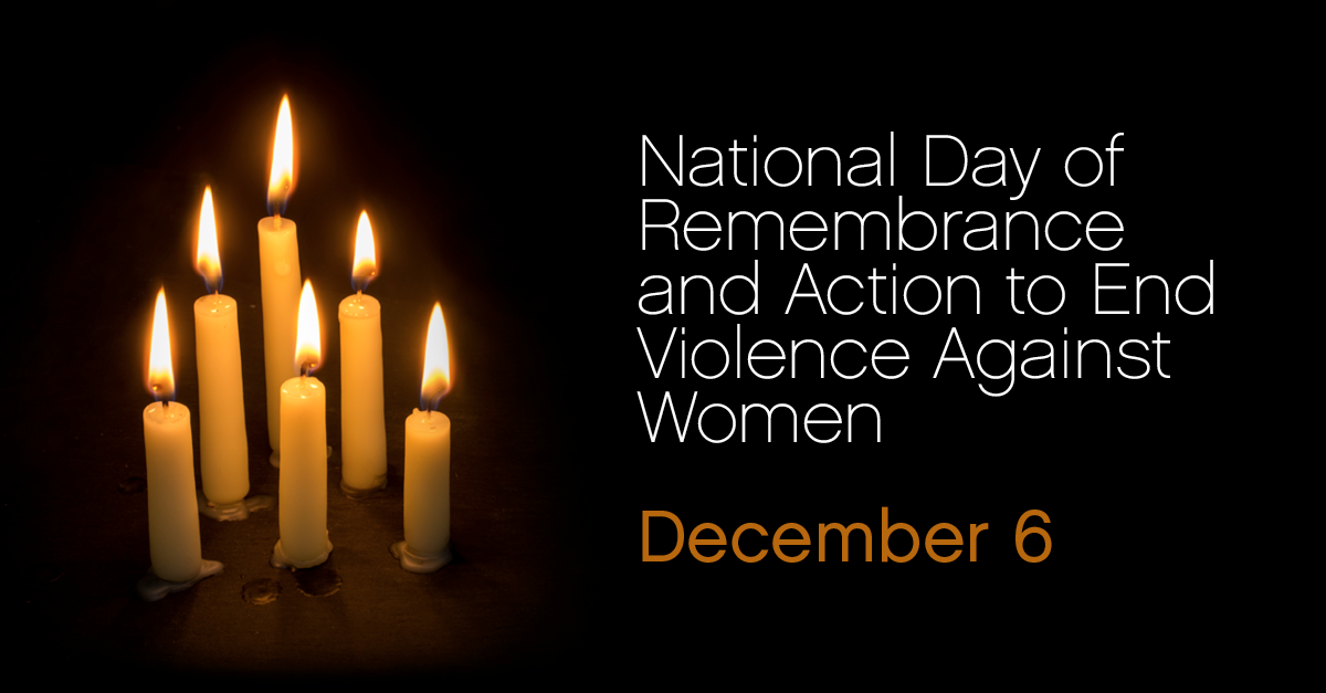 "December 6 Day of Remembrance and Action on Violence Against Women – Manitoba Events" thumbnail