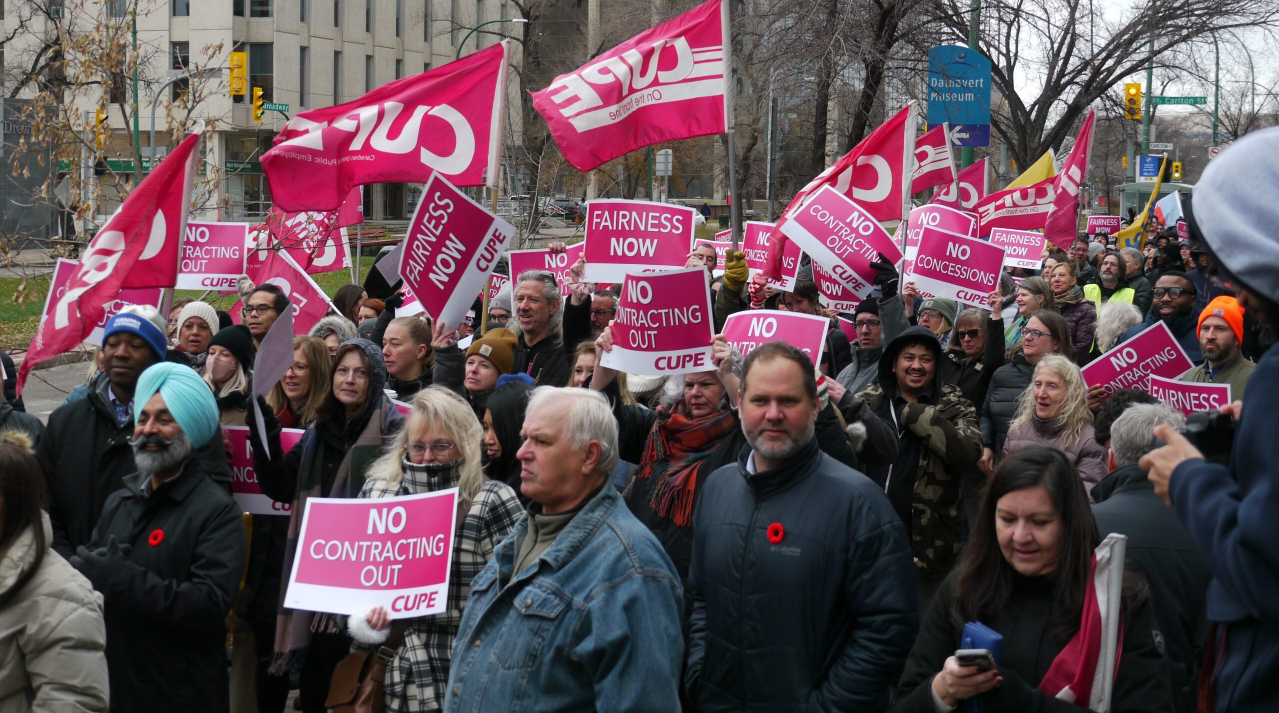 "CUPE Local 1063 Members Rally Against Contracting Out" thumbnail