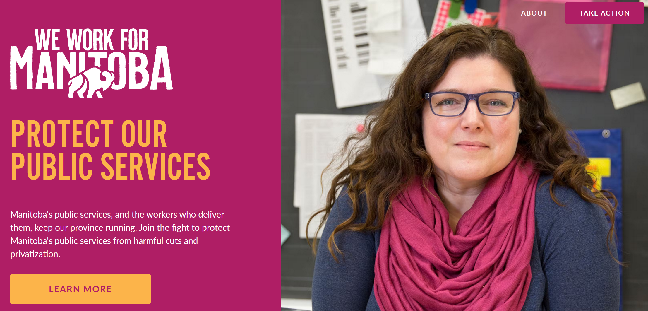 "Website Launch: We Work for Manitoba" thumbnail