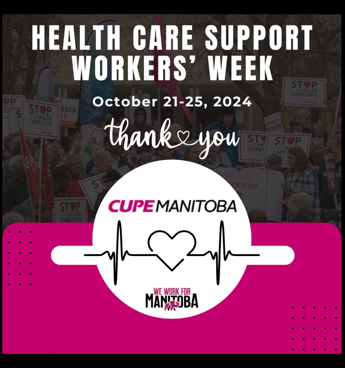"CUPE Celebrates Health Care Support Workers’ Week and a New Collective Agreement" thumbnail