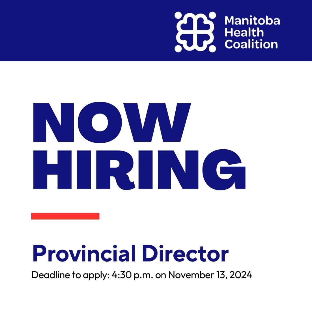"Manitoba Health Coalition &#8211; Now Hiring" thumbnail