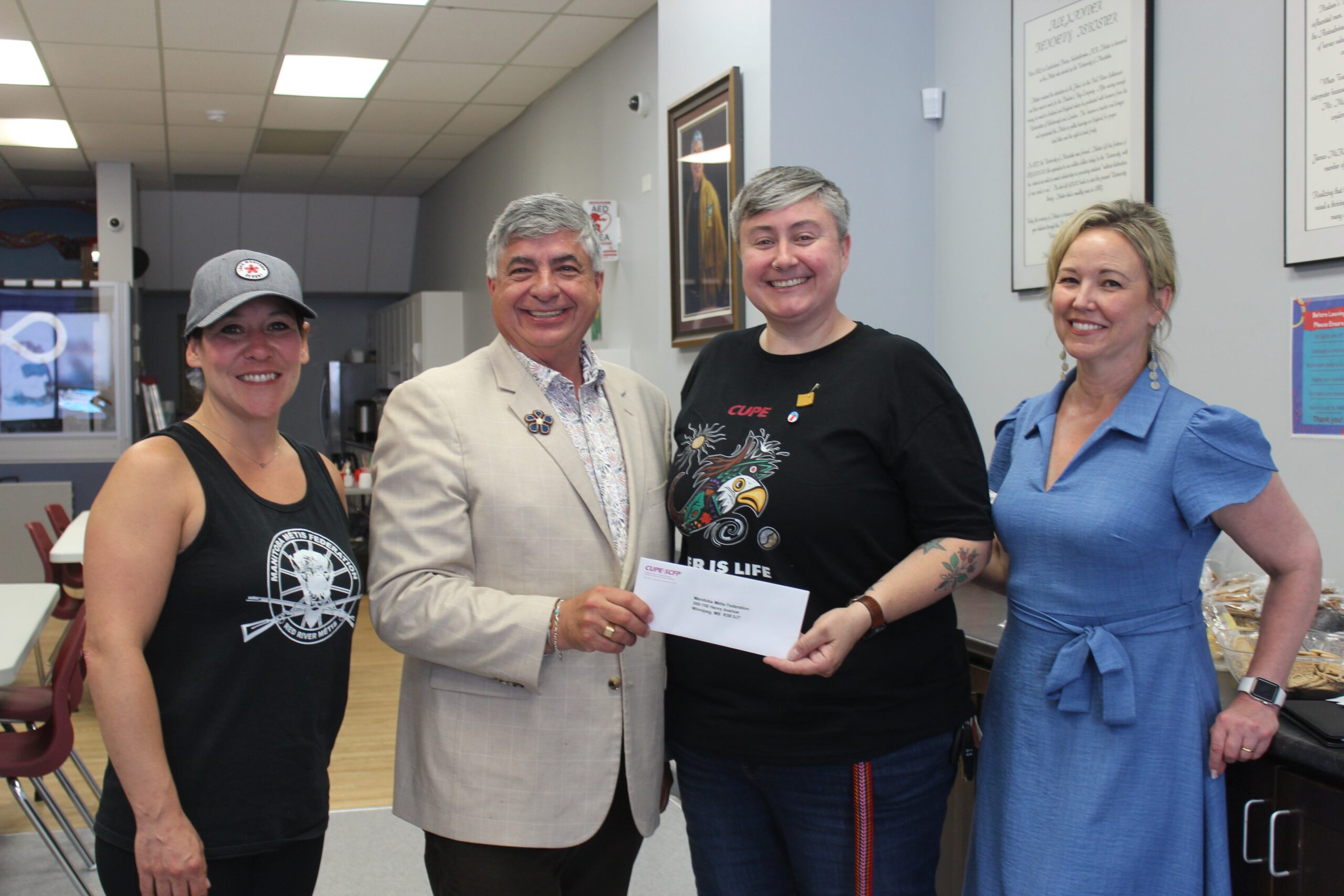 "CUPE Manitoba delivers $50,000 in aid for wildfire relief" thumbnail