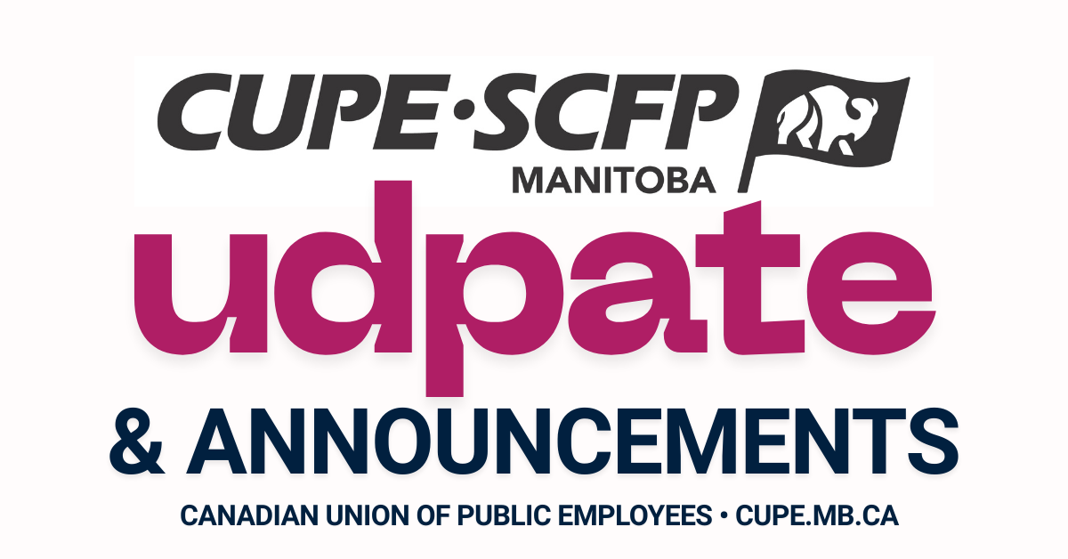 "New Committees &amp; Working Groups Added for Affiliated CUPE Locals in Manitoba!" thumbnail